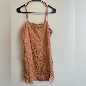 UO cheetah print slipdress